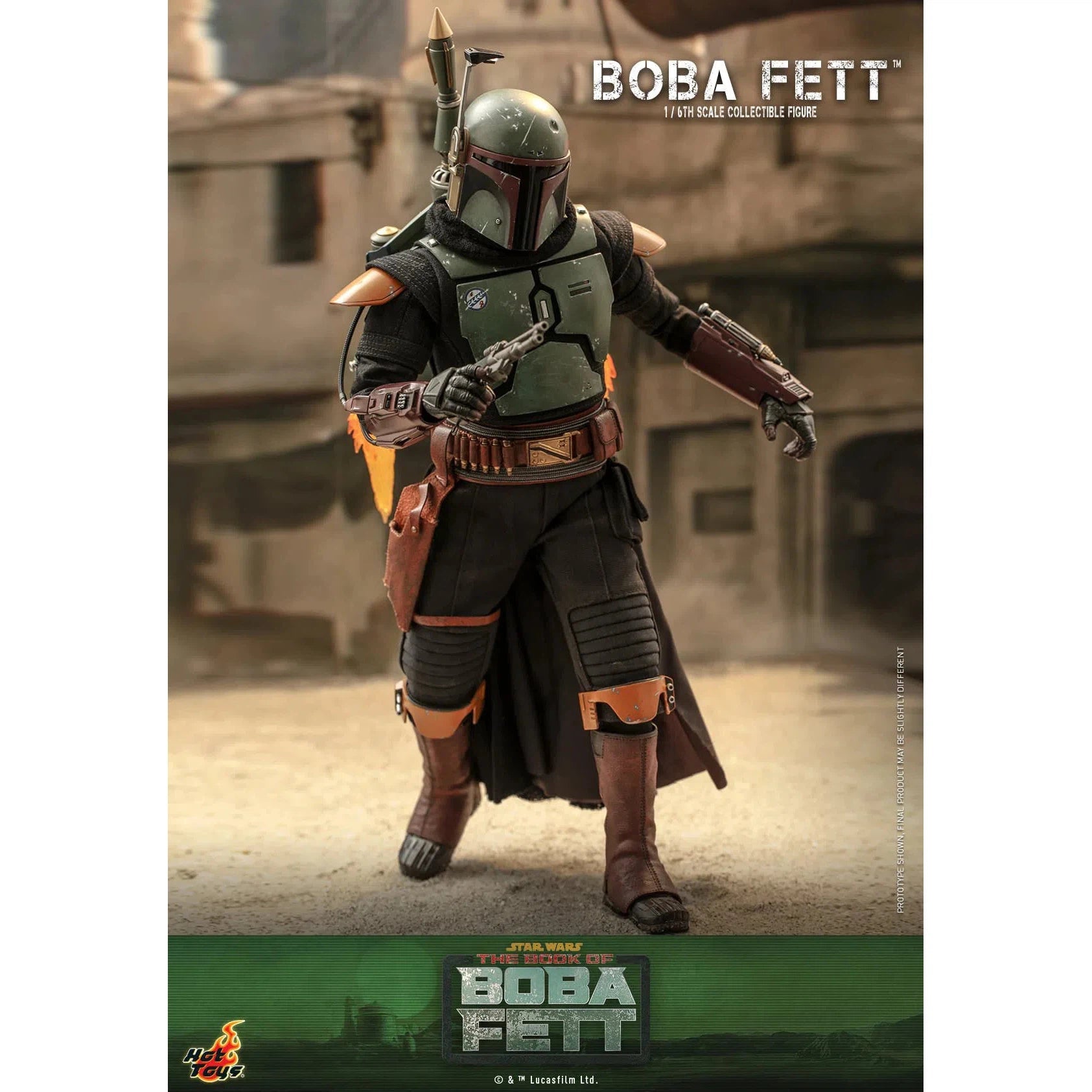 Boba Fett: Star Wars: The Book Of Boba Fett: TMS078: Hot Toys Hot Toys