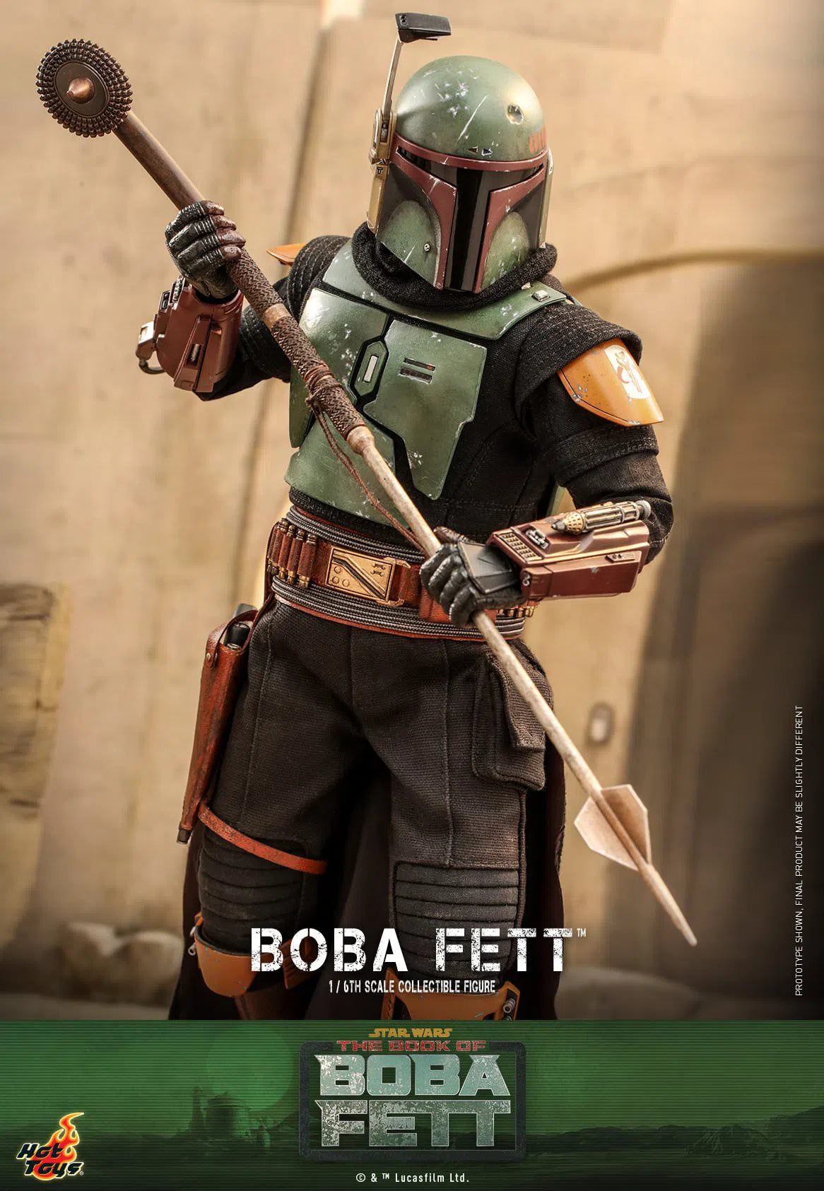 Boba Fett: Star Wars: The Book Of Boba Fett: TMS078: Hot Toys Hot Toys