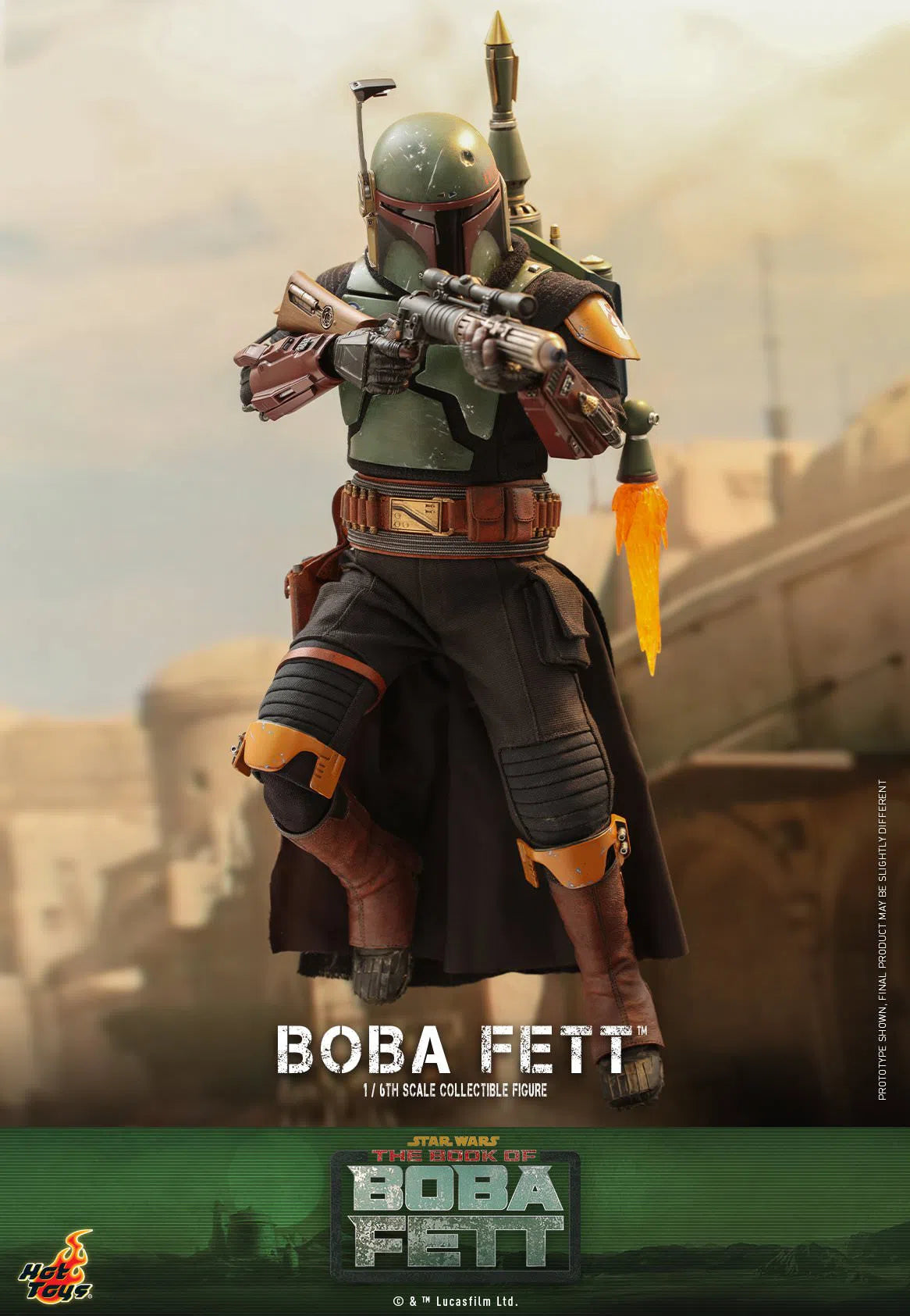 Boba Fett: Star Wars: The Book Of Boba Fett: TMS078: Hot Toys Hot Toys