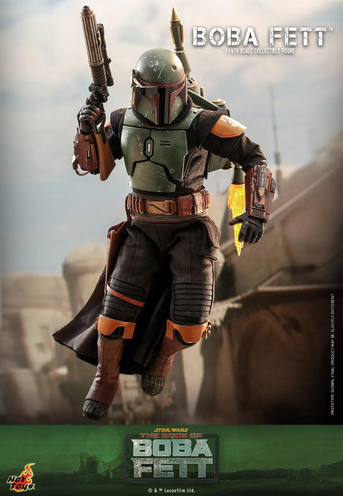 Boba Fett: Star Wars: The Book Of Boba Fett: TMS078: Hot Toys Hot Toys