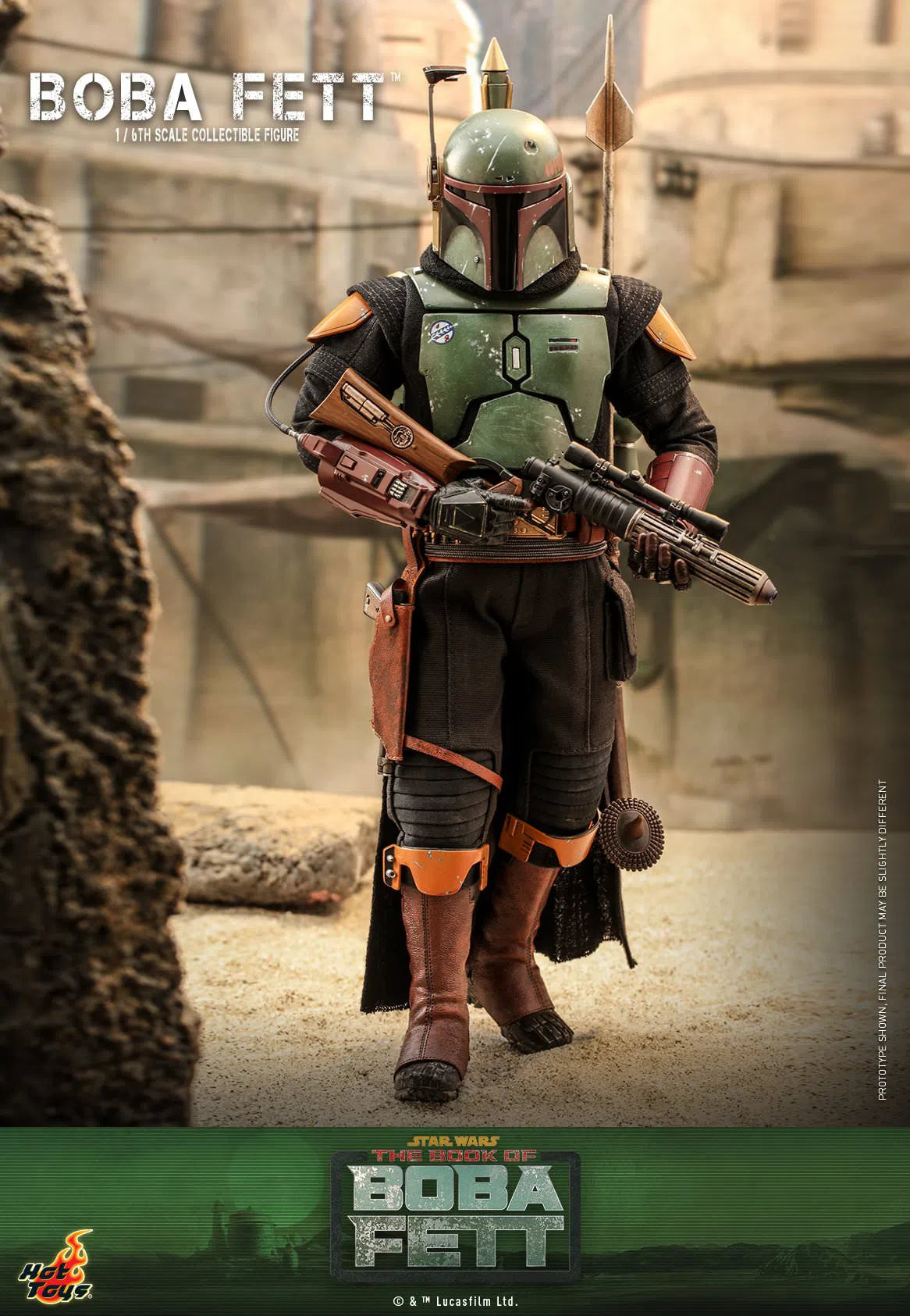 Boba Fett: Star Wars: The Book Of Boba Fett: TMS078: Hot Toys Hot Toys