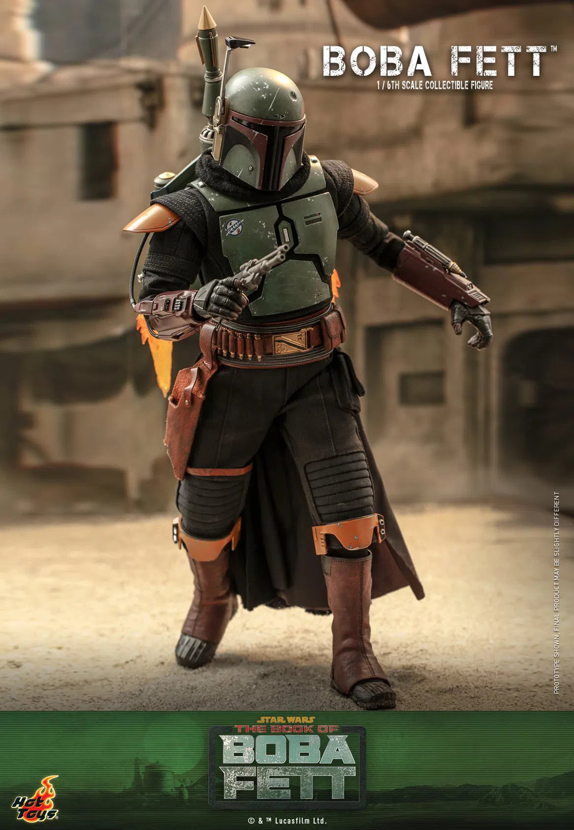 Boba Fett: Star Wars: The Book Of Boba Fett: TMS078: Hot Toys Hot Toys