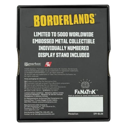 Borderlands Metal Bandit Mask Replica Limited Edition - FaNaTtik Desktop Collectible