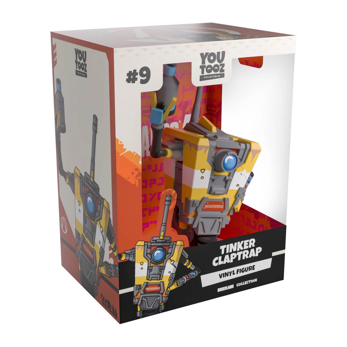 Borderlands: Tinker Claptrap: Vinyl Figure - YouTooz Vinyl Figure