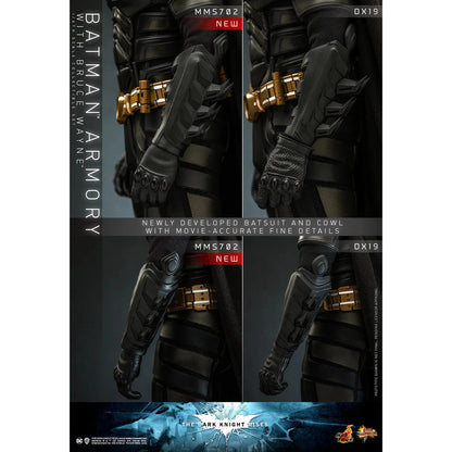 Bruce Wayne With Batman Armory: The Dark Knight Rises - Hot Toys Action Figure