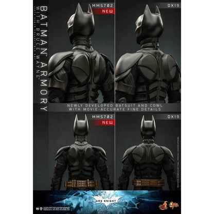 Bruce Wayne With Batman Armory: The Dark Knight Rises - Hot Toys Action Figure
