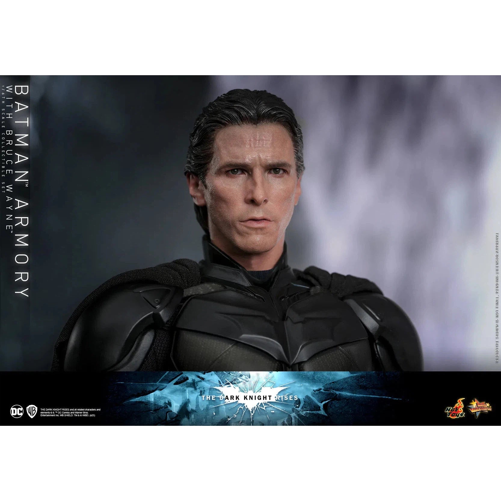 Bruce Wayne With Batman Armory: The Dark Knight Rises - Hot Toys Action Figure