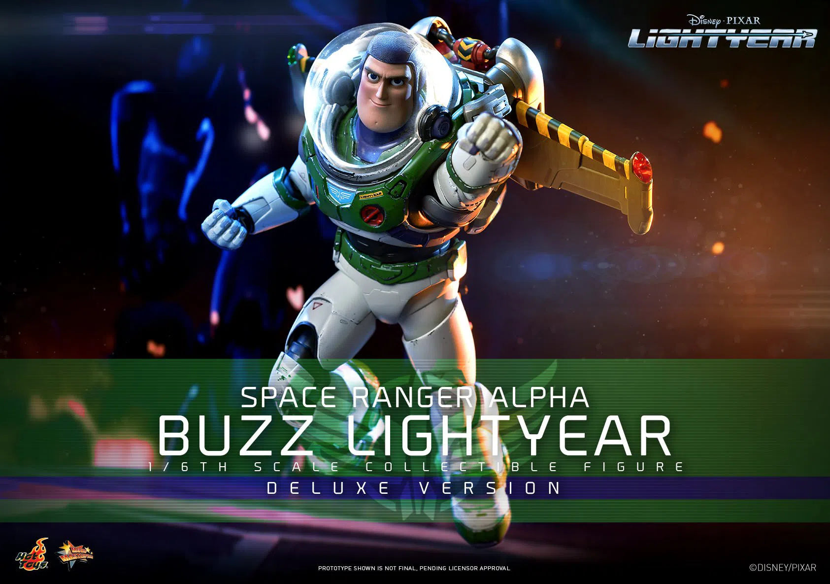 Buzz Lightyear: Space Ranger Alpha: Deluxe: Disney: MMS635 Hot Toys