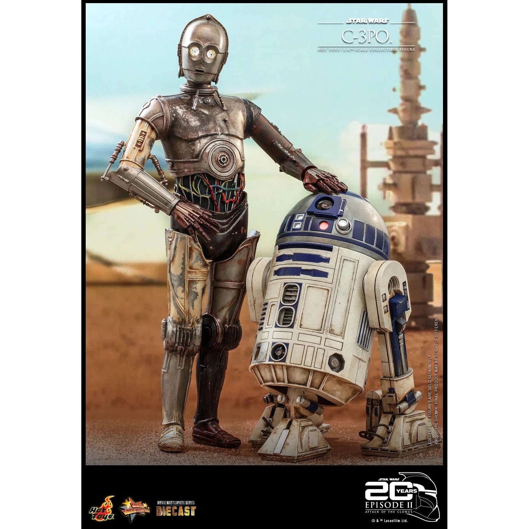 C-3PO: Star Wars: Attack Of The Clones: MMS650D46 Hot Toys