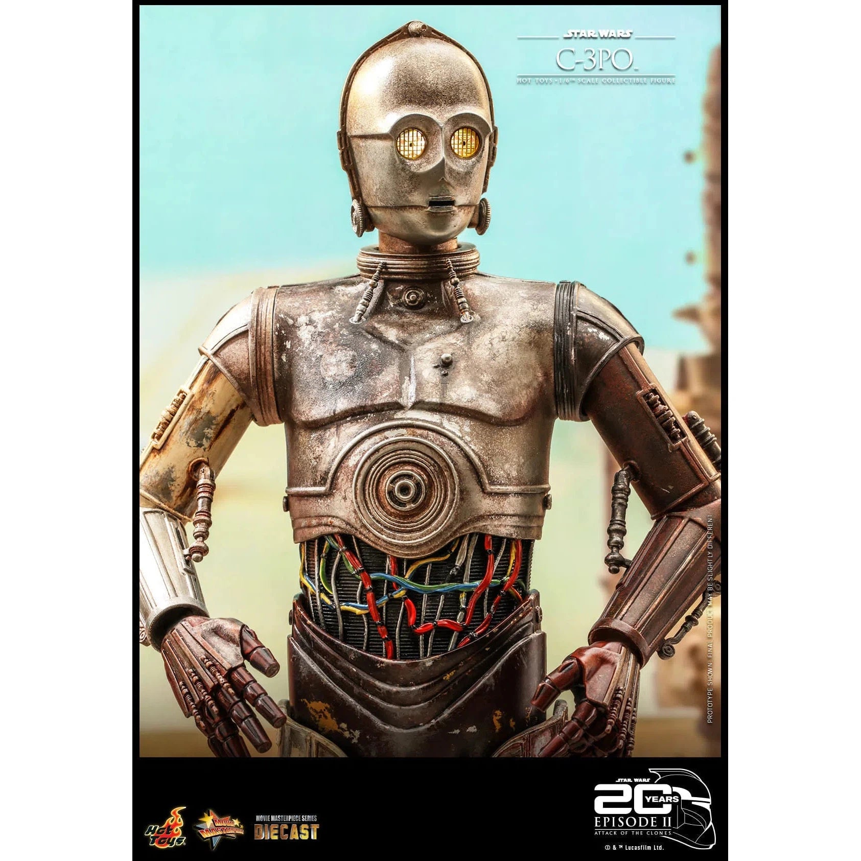 C-3PO: Star Wars: Attack Of The Clones: MMS650D46 Hot Toys