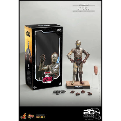 C-3PO: Star Wars: Attack Of The Clones: MMS650D46 - Hot Toys Action Figure
