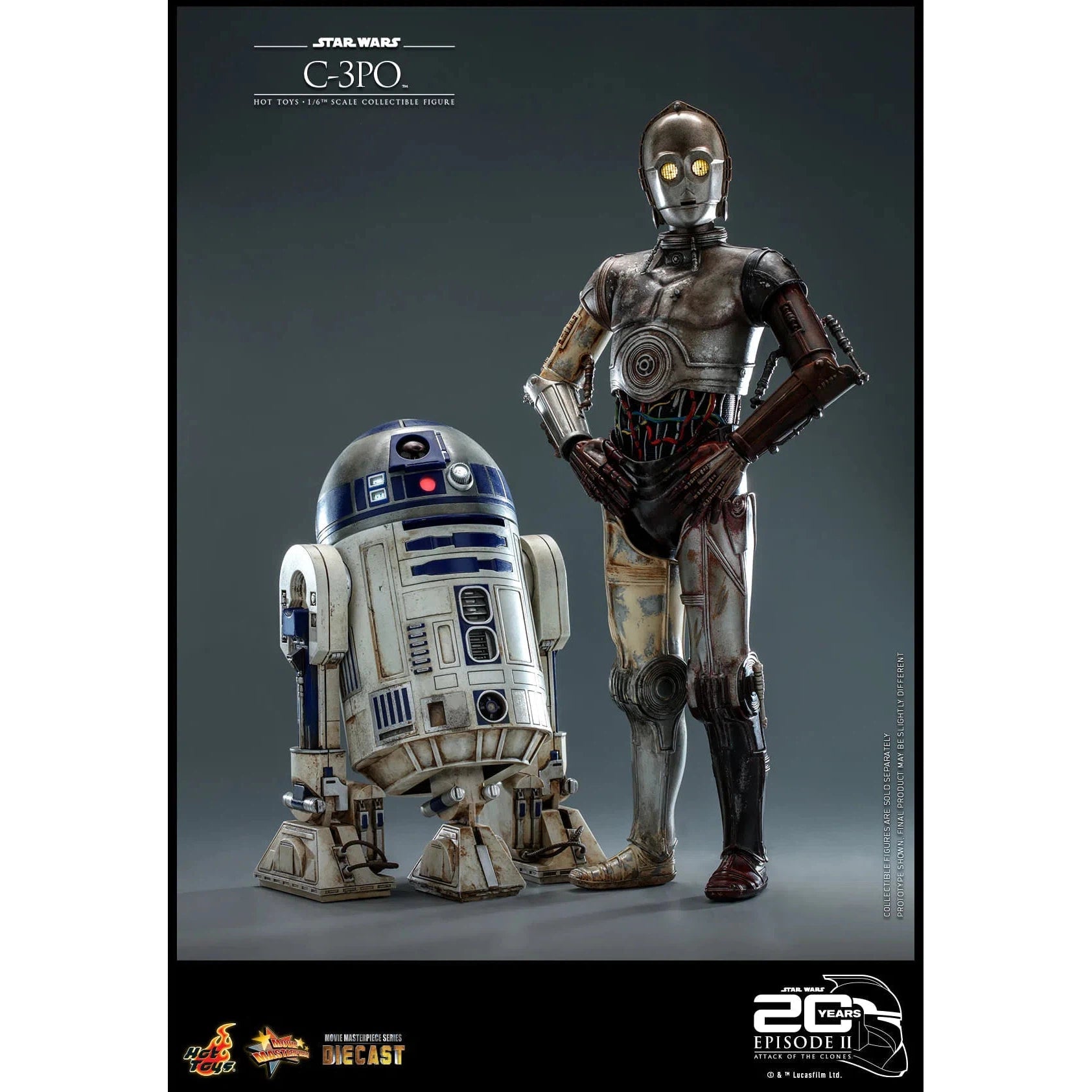 C-3PO: Star Wars: Attack Of The Clones: MMS650D46 Hot Toys