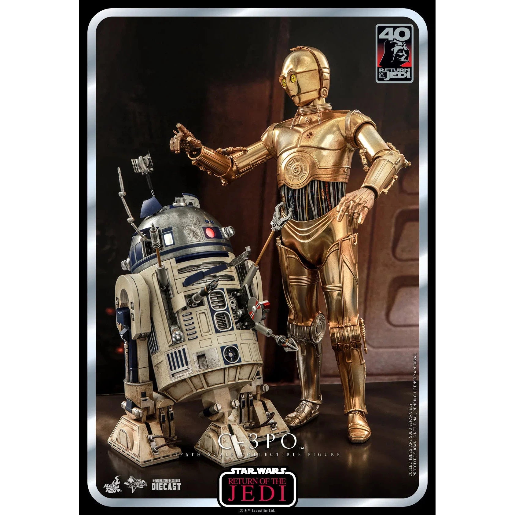 C-3PO: Star Wars: Return Of The Jedi: 40th Anniversary Hot Toys