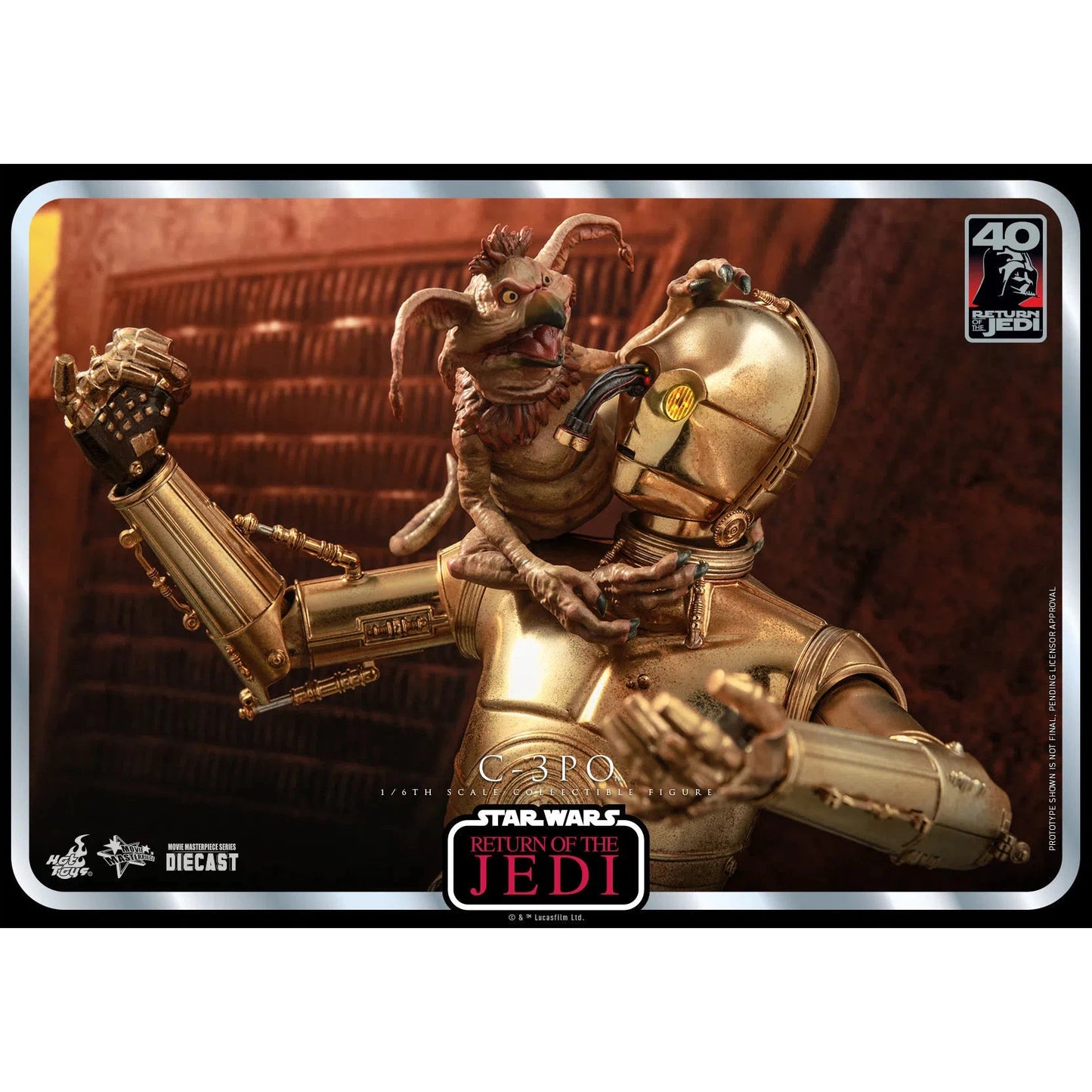 C-3PO: Star Wars: Return Of The Jedi: 40th Anniversary Hot Toys