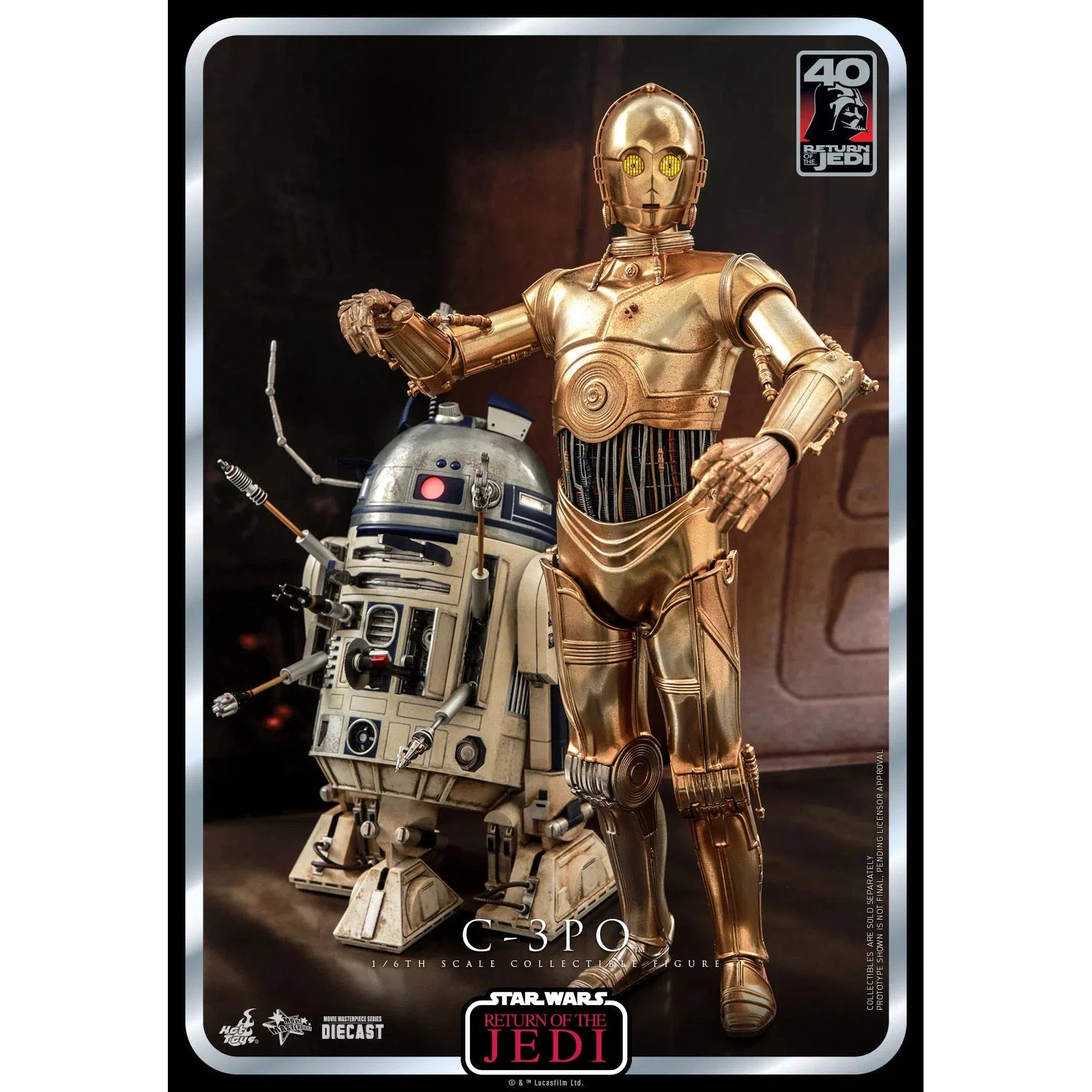 C-3PO: Star Wars: Return Of The Jedi: 40th Anniversary Hot Toys