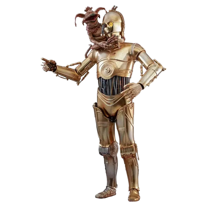 C-3PO: Star Wars: Return Of The Jedi: 40th Anniversary - Hot Toys Action Figures