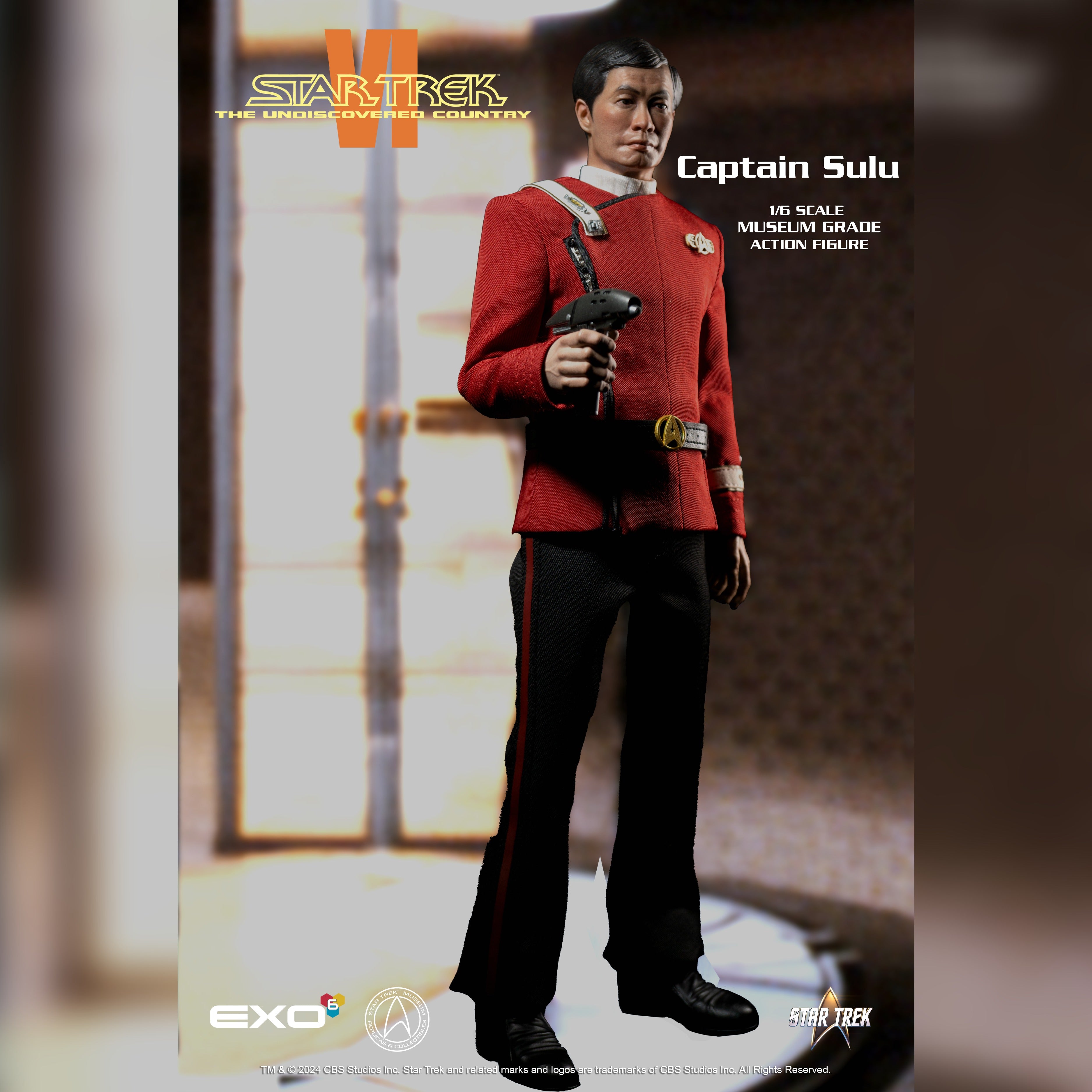 Captain Sulu: Star Trek: The Undiscovered Country: Sixth Scale