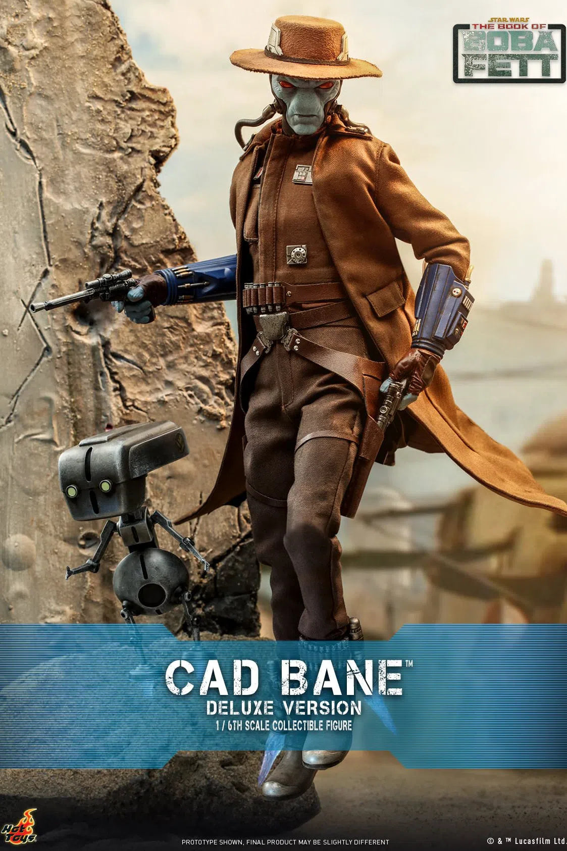 Cad Bane: Star Wars: The Book Of Boba Fett: Deluxe: TMS080 Hot Toys