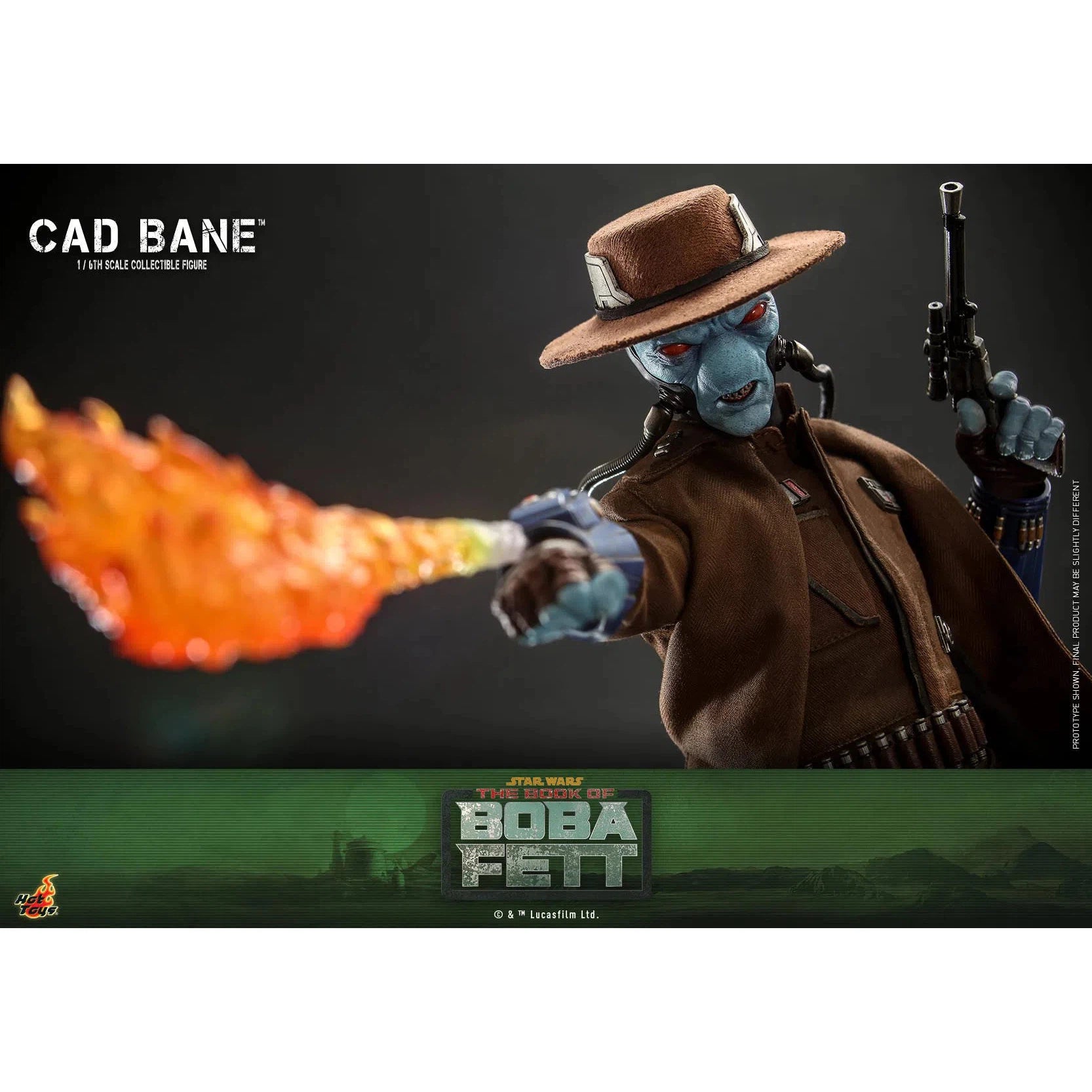 Cad Bane: Star Wars: The Book Of Boba Fett: Standard: TMS079 - Hot Toys Action Figure