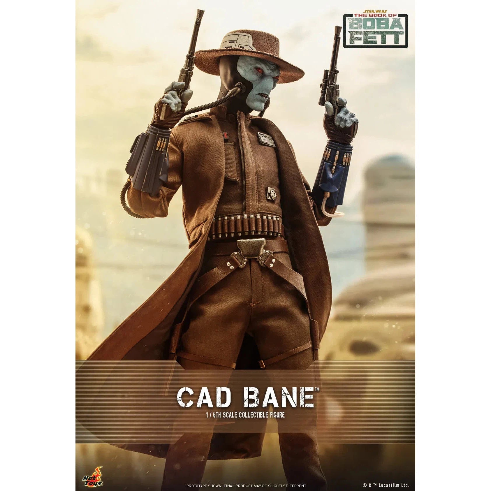 Cad Bane: Star Wars: The Book Of Boba Fett: Standard: TMS079 - Hot Toys Action Figure