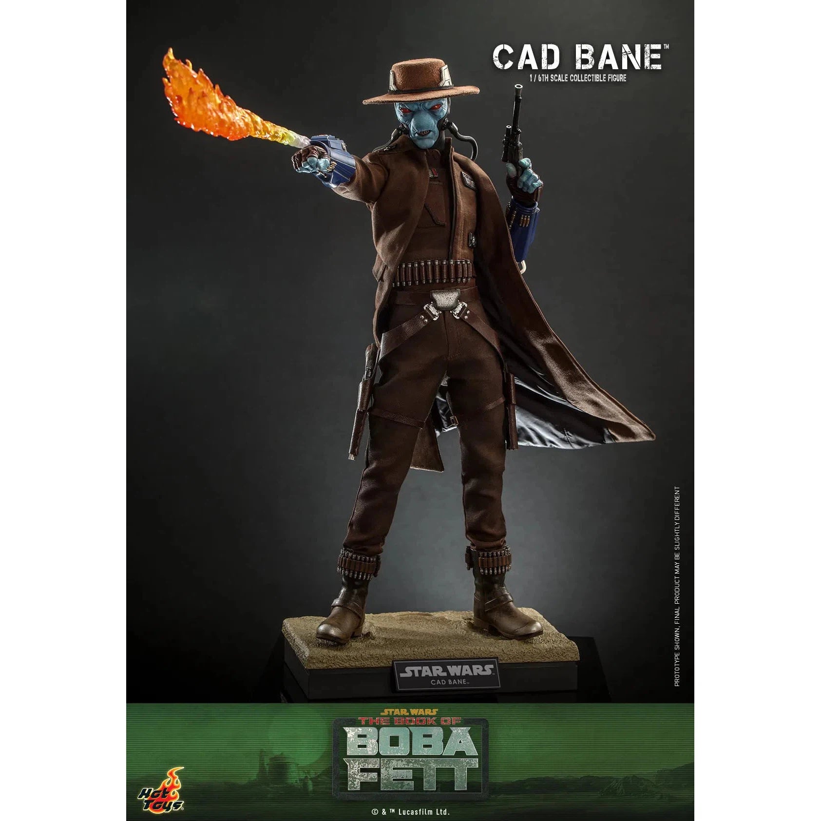 Cad Bane: Star Wars: The Book Of Boba Fett: Standard: TMS079 - Hot Toys Action Figure