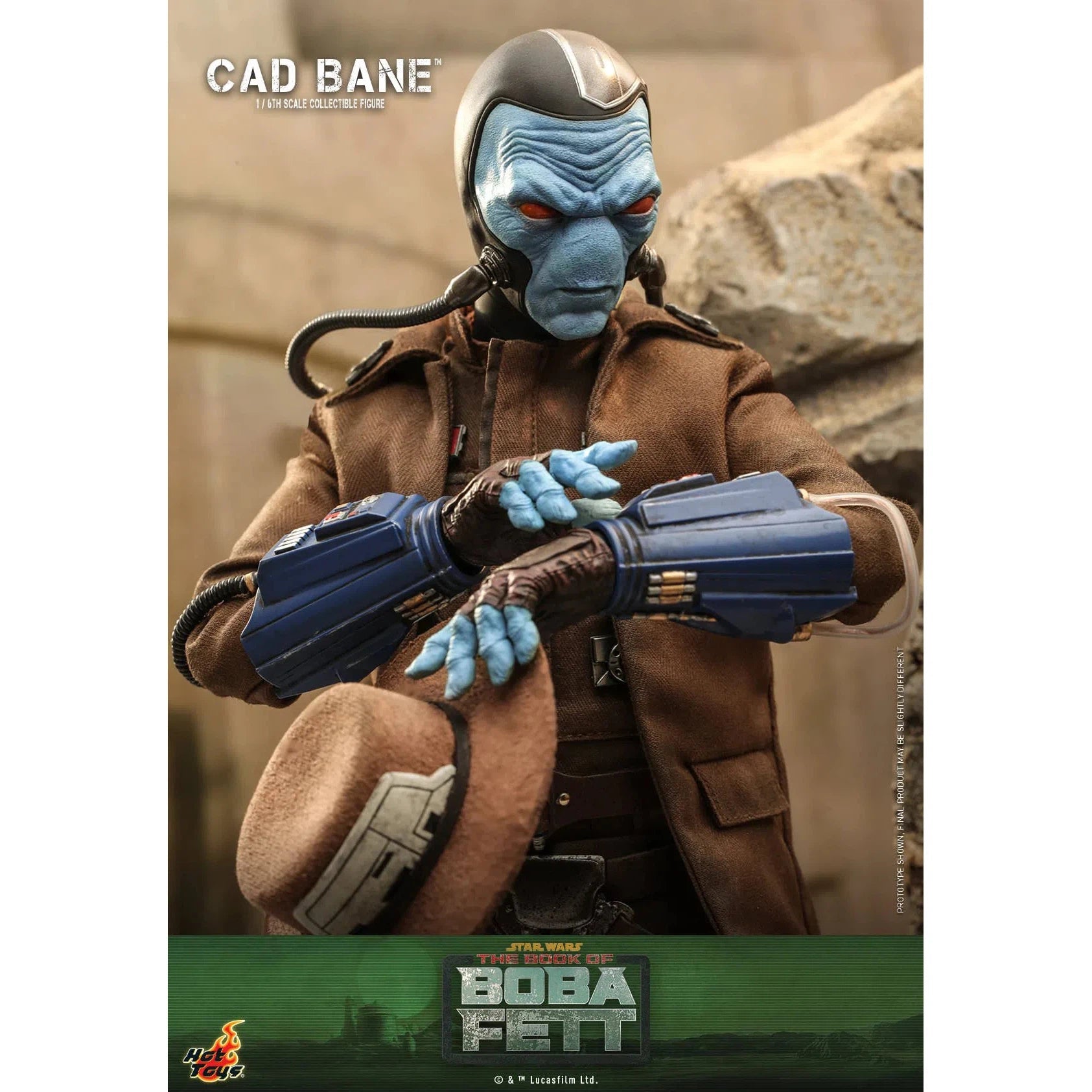 Cad Bane: Star Wars: The Book Of Boba Fett: Standard: TMS079 - Hot Toys Action Figure