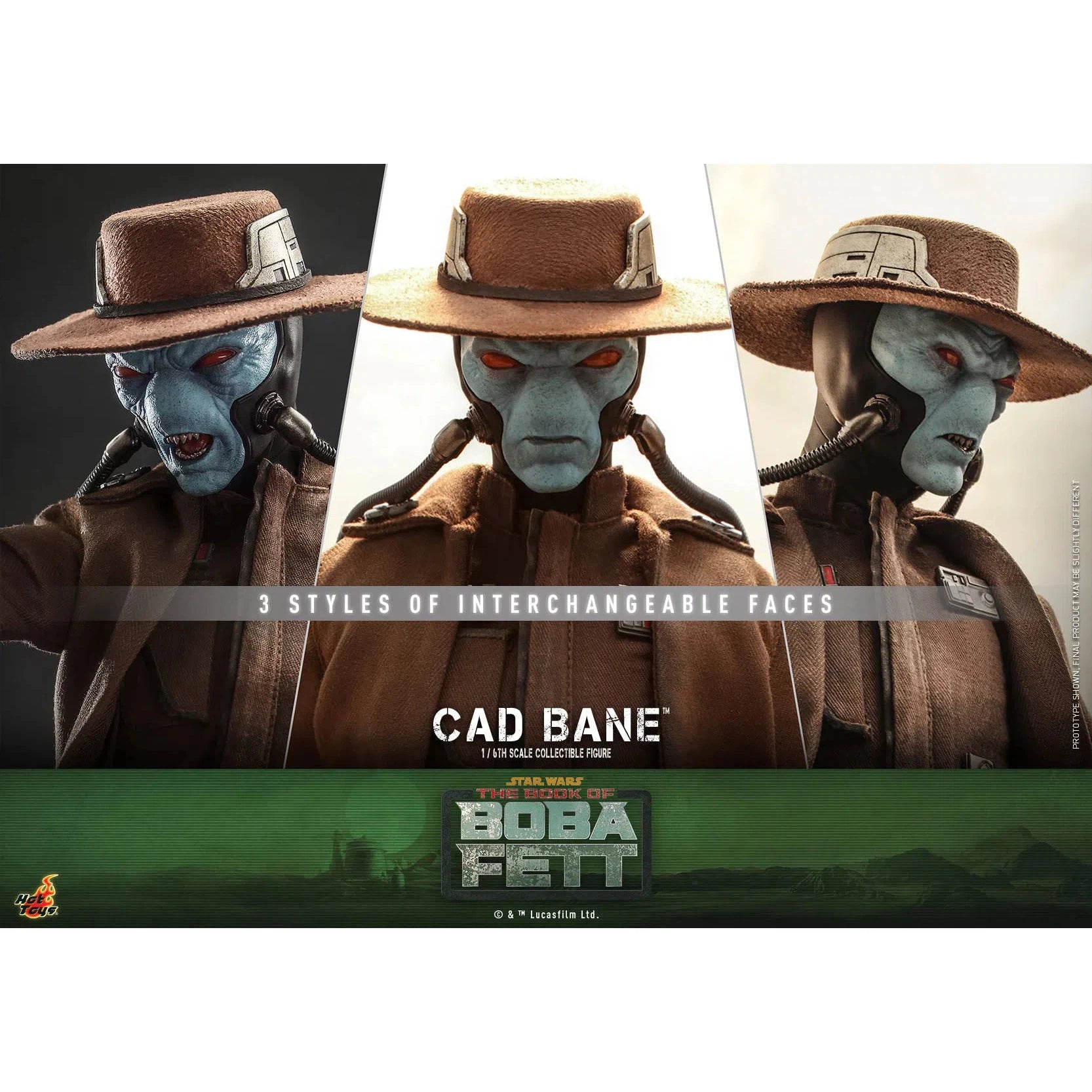Cad Bane: Star Wars: The Book Of Boba Fett: Standard: TMS079 - Hot Toys Action Figure