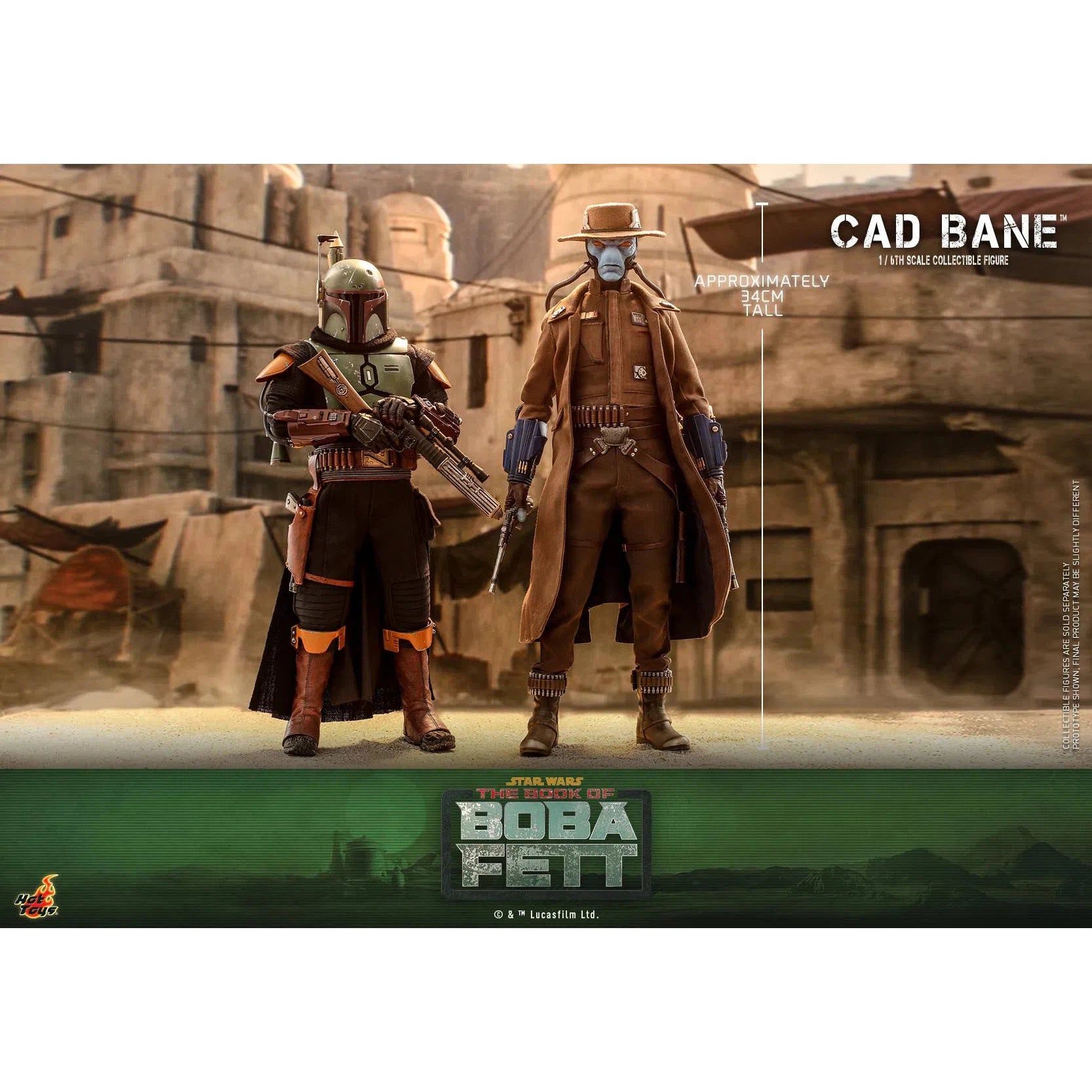 Cad Bane: Star Wars: The Book Of Boba Fett: Standard: TMS079 - Hot Toys Action Figure