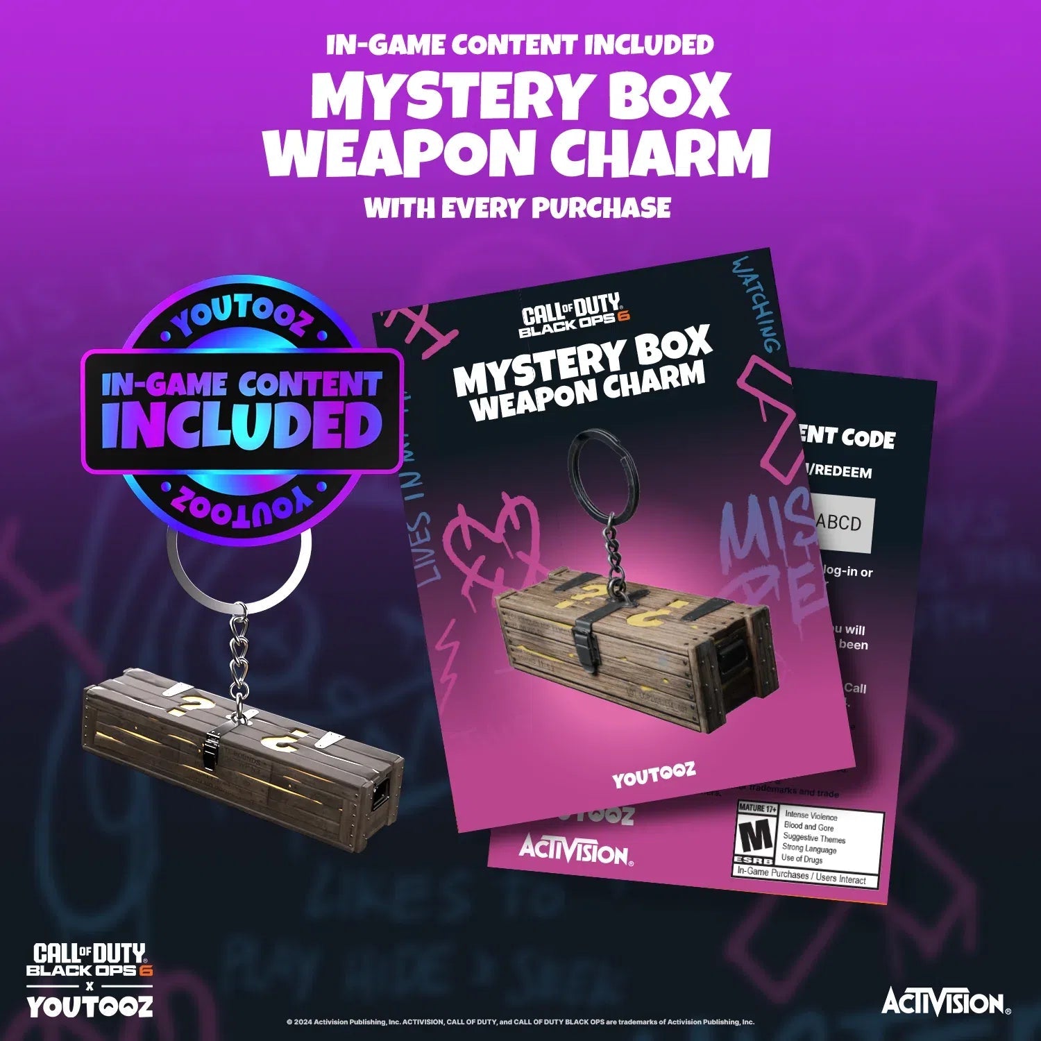 Call Of Duty: Mister Peeks: With In-Game Code: Vinyl Figure: YouTooz: #3 YouTooz