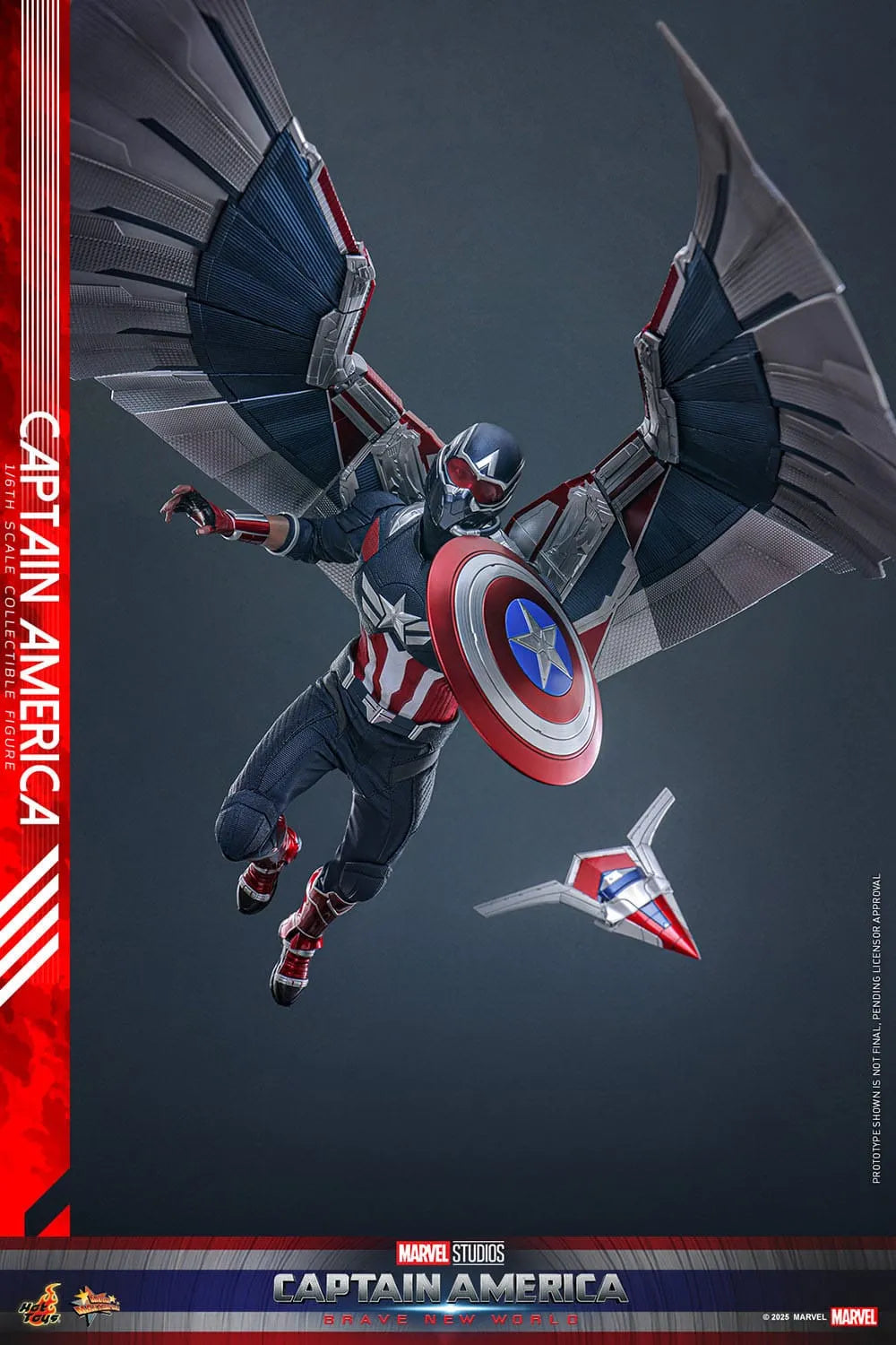 Captain America: Brave New World: Captain America: MMS779: 1/6th Scale Action Figure: Hot Toys by Hot Toys – Action Figure, [scale], UK stockist Planet Action Figures