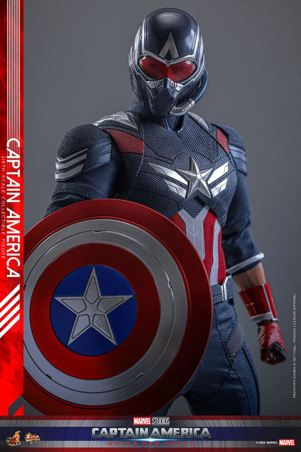 Captain America: Brave New World: Captain America: MMS779: 1/6th Scale Action Figure: Hot Toys by Hot Toys – Action Figure, [scale], UK stockist Planet Action Figures