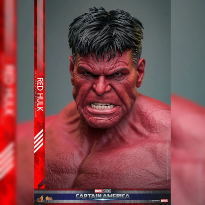 Captain America: Brave New World: Red Hulk: 1/6th - Hot Toys Action Figures
