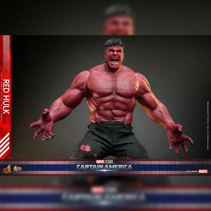 Captain America: Brave New World: Red Hulk: 1/6th Scale Action Figure - Hot Toys Action Figure