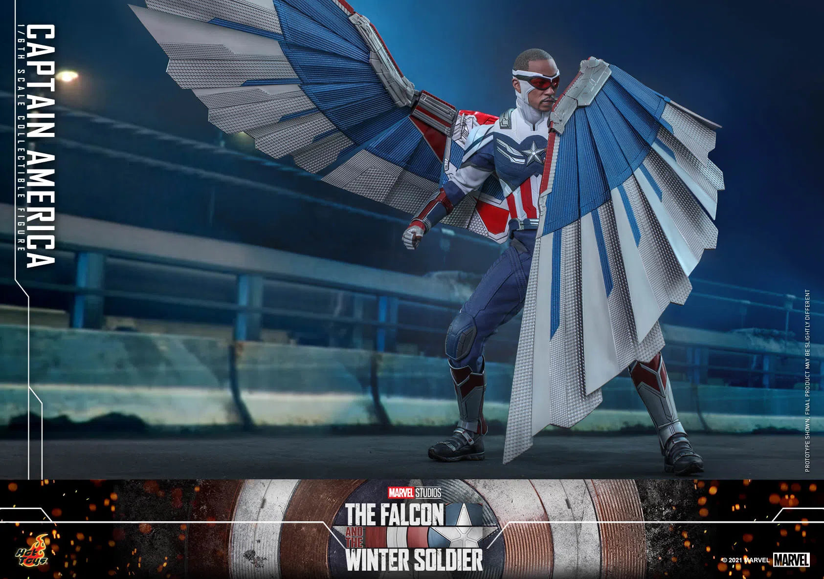 Captain America: The Falcon & the Winter Soldier: TMS040: Marvel Hot Toys