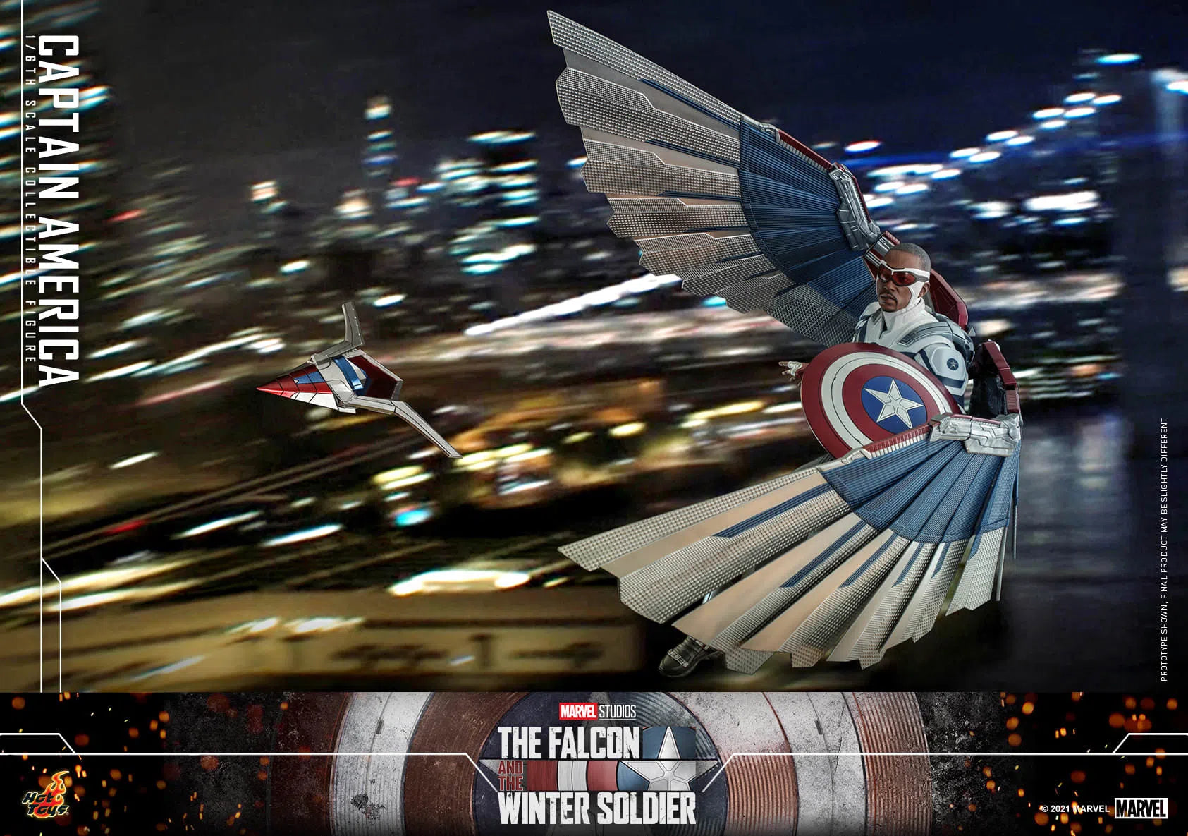 Captain America: The Falcon & the Winter Soldier: TMS040: Marvel Hot Toys