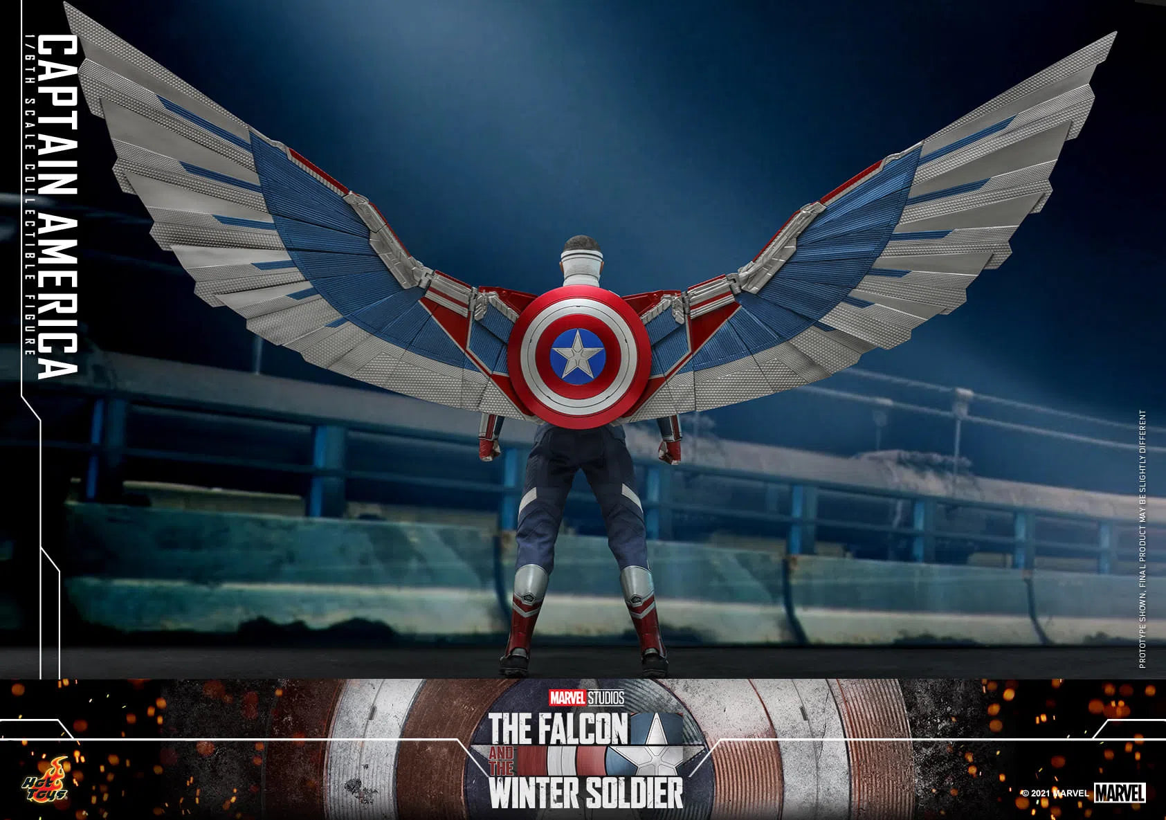 Captain America: The Falcon & the Winter Soldier: TMS040: Marvel Hot Toys