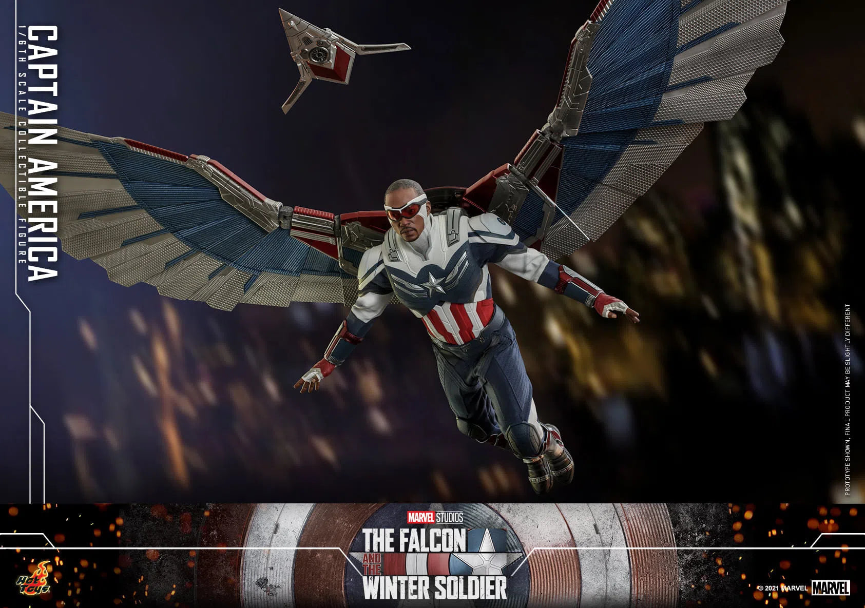 Captain America: The Falcon & the Winter Soldier: TMS040: Marvel Hot Toys