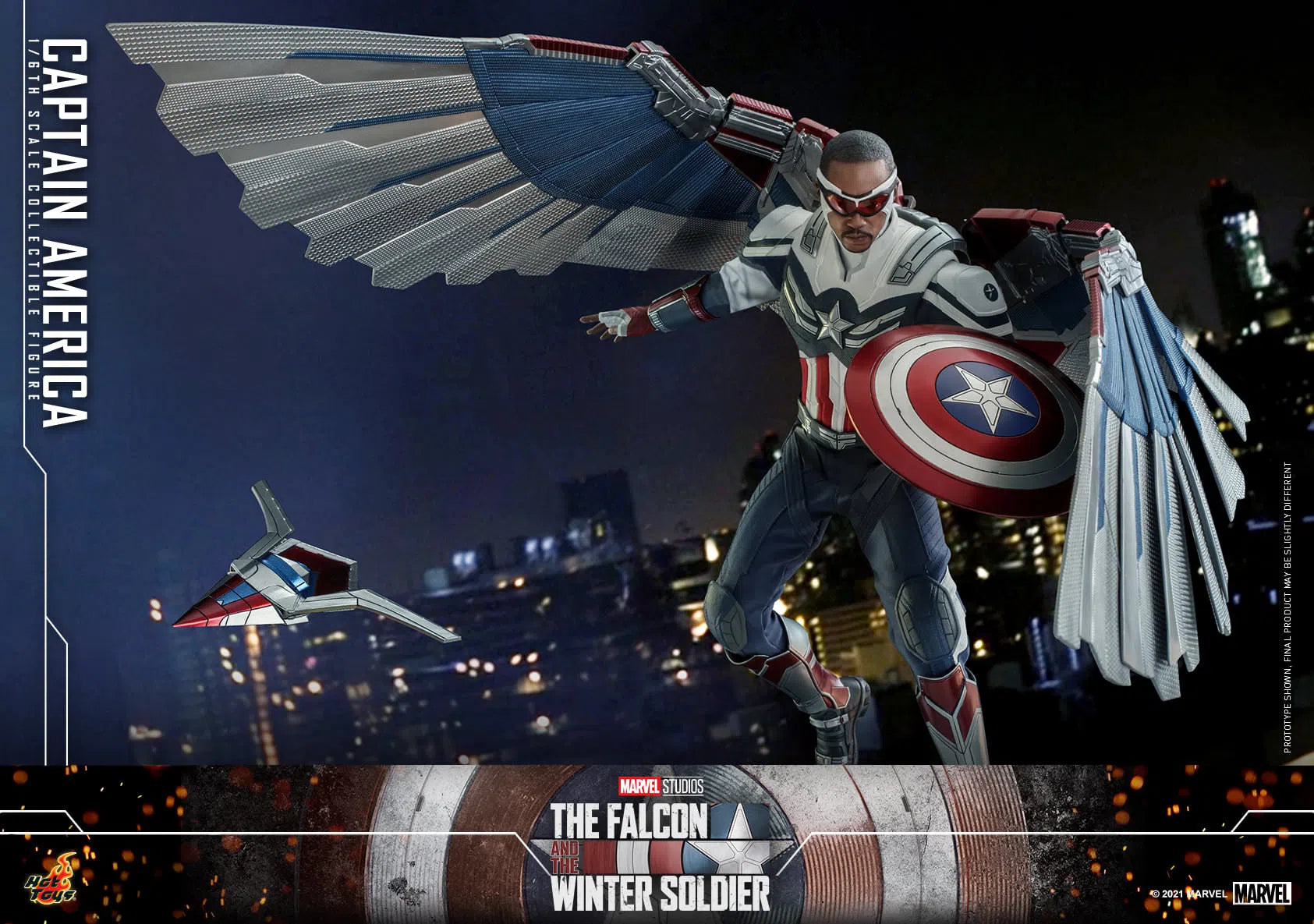 Captain America: The Falcon & the Winter Soldier: TMS040: Marvel Hot Toys