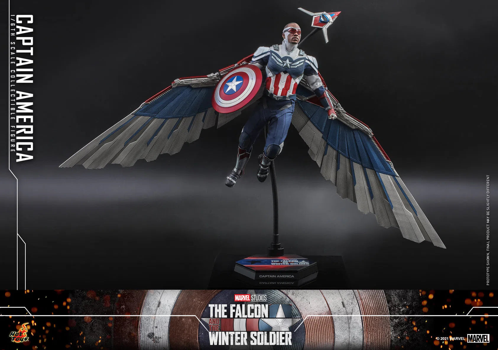 Captain America: The Falcon & the Winter Soldier: TMS040: Marvel Hot Toys