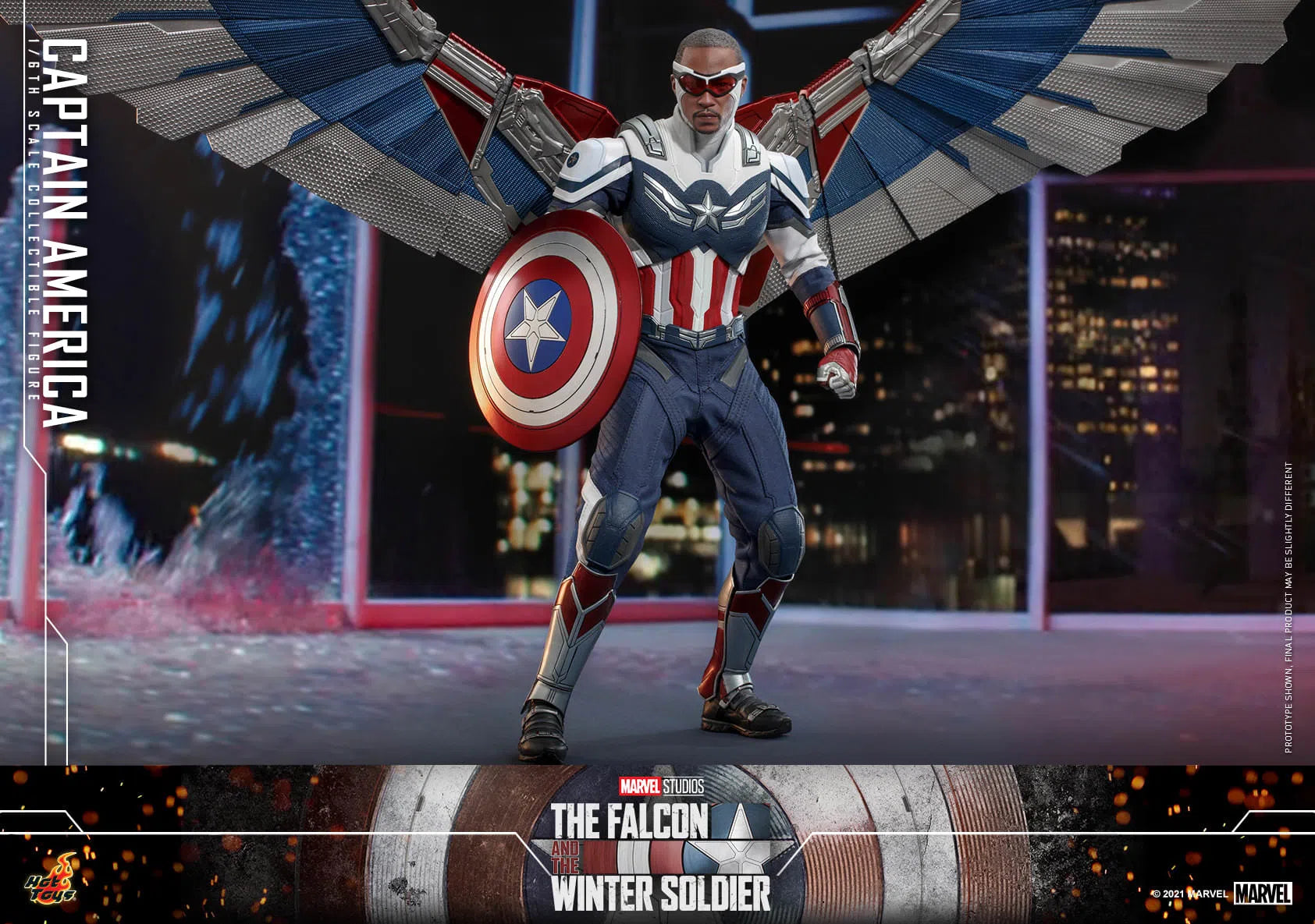 Captain America: The Falcon & the Winter Soldier: TMS040: Marvel Hot Toys