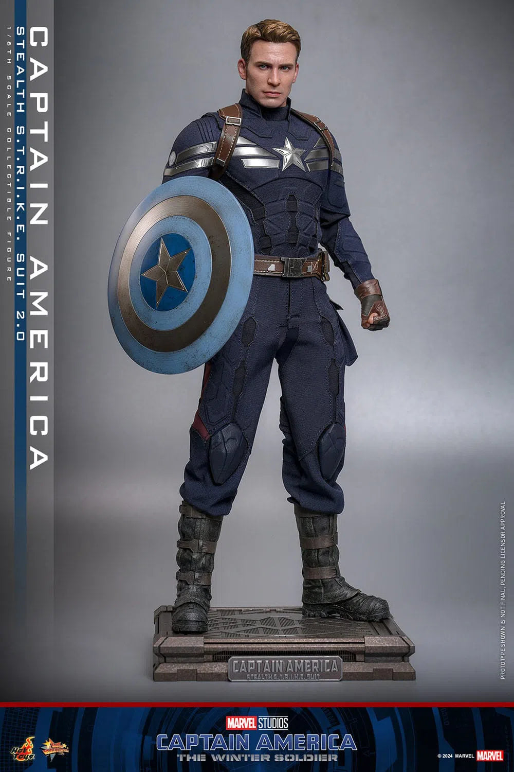 Captain America: The Winter Soldier: Captain America (Stealth S.T.R.I.K.E. Suit): 1/6th - Hot Toys Action Figures
