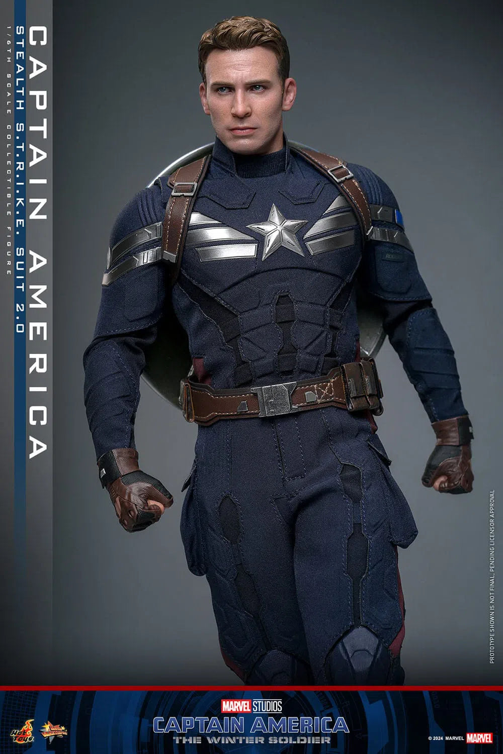 Captain America: The Winter Soldier: Captain America (Stealth S.T.R.I.K.E. Suit): 1/6th - Hot Toys Action Figures