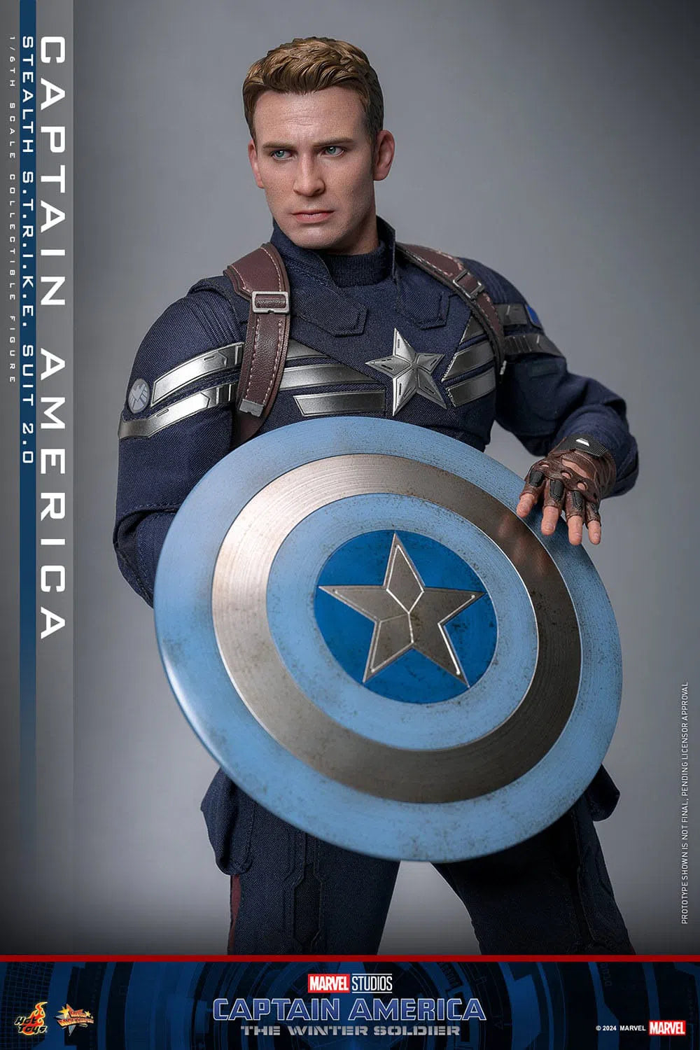 Captain America: The Winter Soldier: Captain America (Stealth S.T.R.I.K.E. Suit): 1/6th - Hot Toys Action Figures