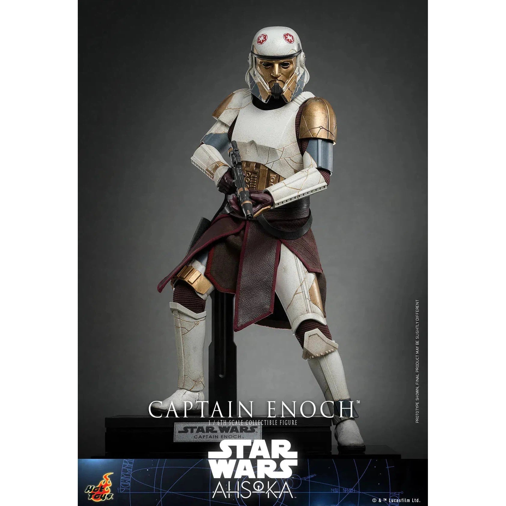 Captain Enoch: Star Wars: Ahsoka: Hot Toys Hot Toys