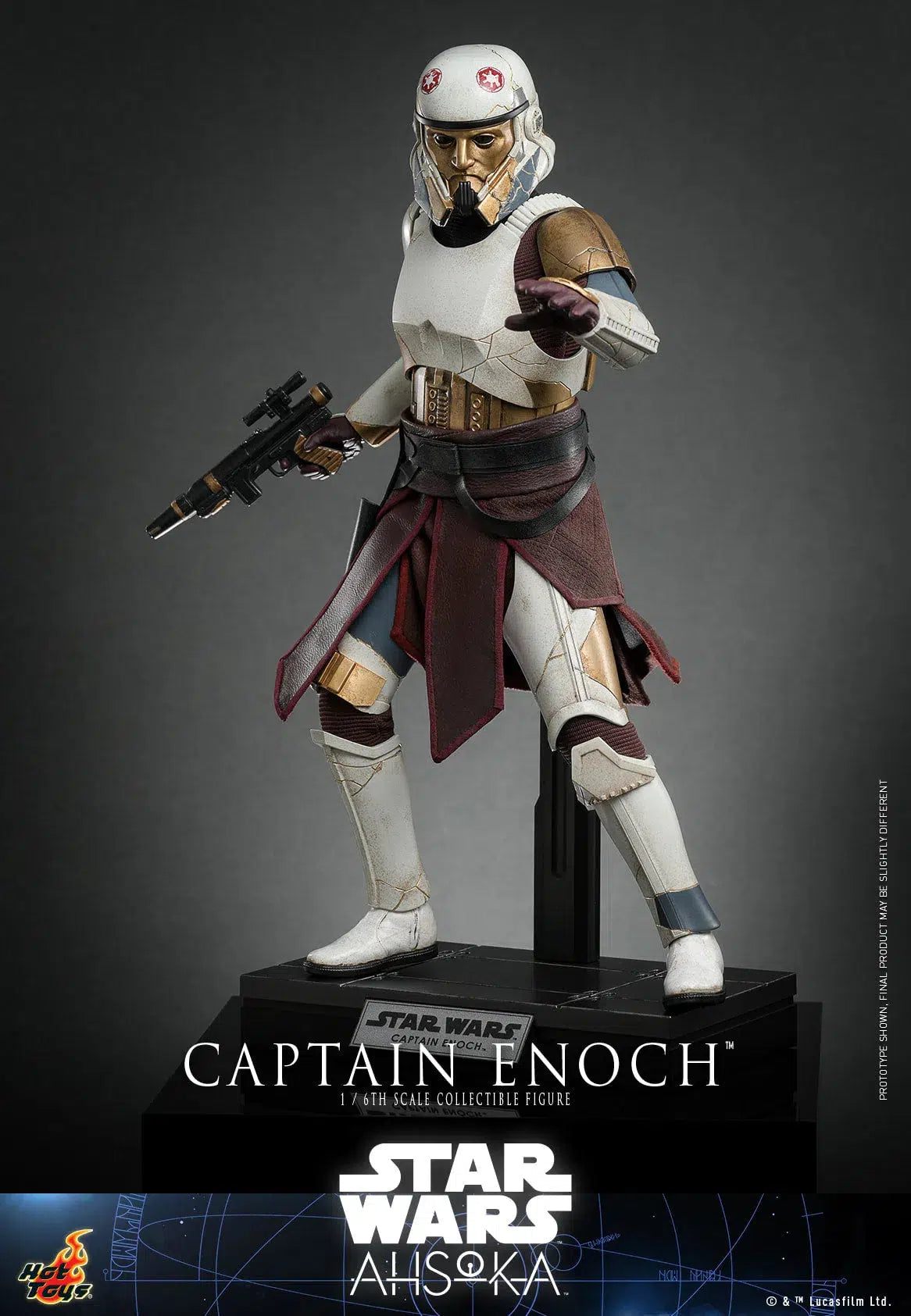 Captain Enoch: Star Wars: Ahsoka: Hot Toys Hot Toys