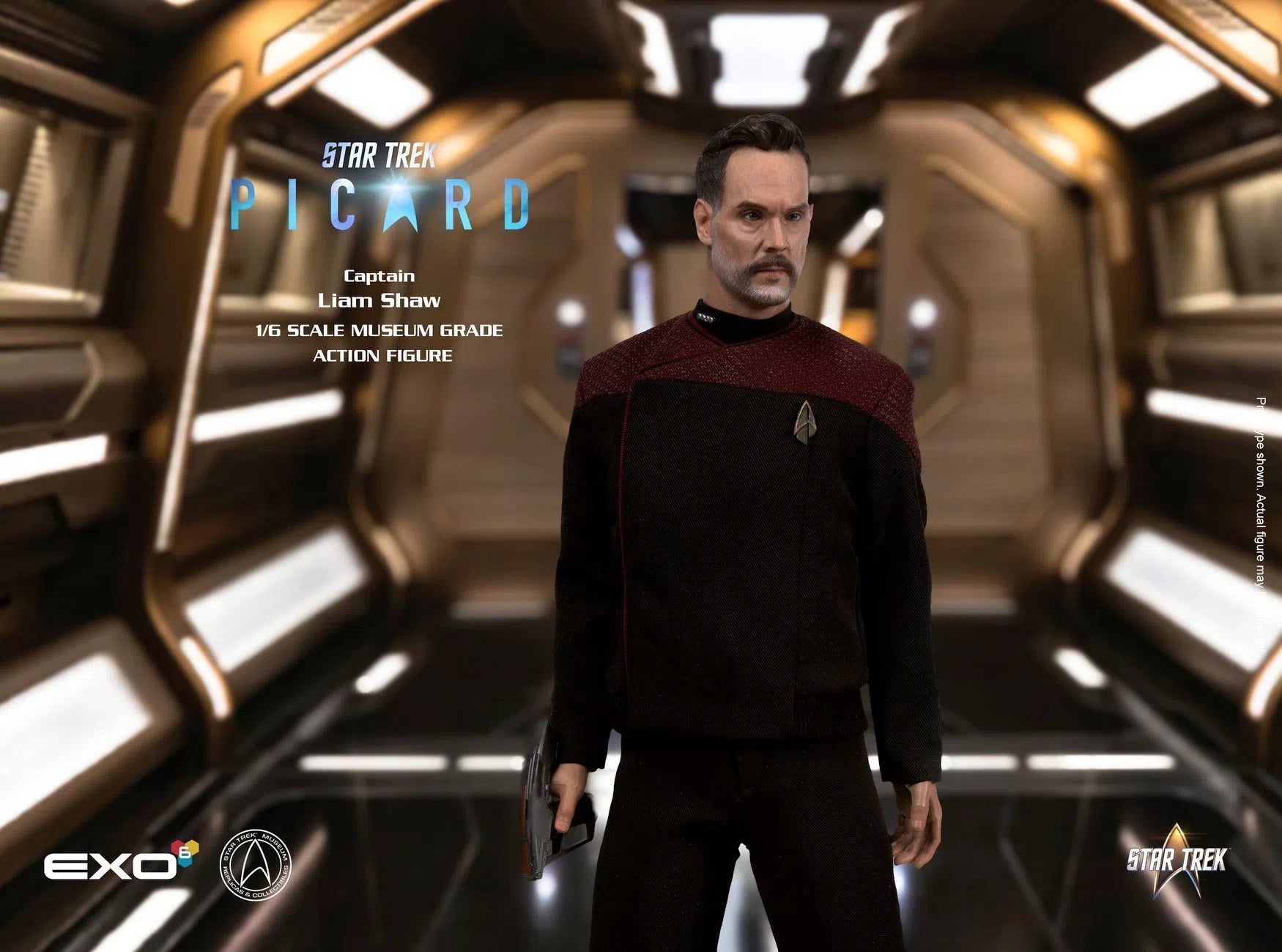 Captain Liam Shaw: Star Trek: Picard: Sixth Scale EXO-6