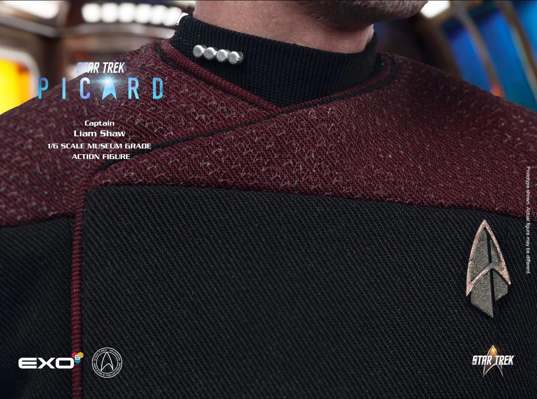 Captain Liam Shaw: Star Trek: Picard: Sixth Scale EXO-6