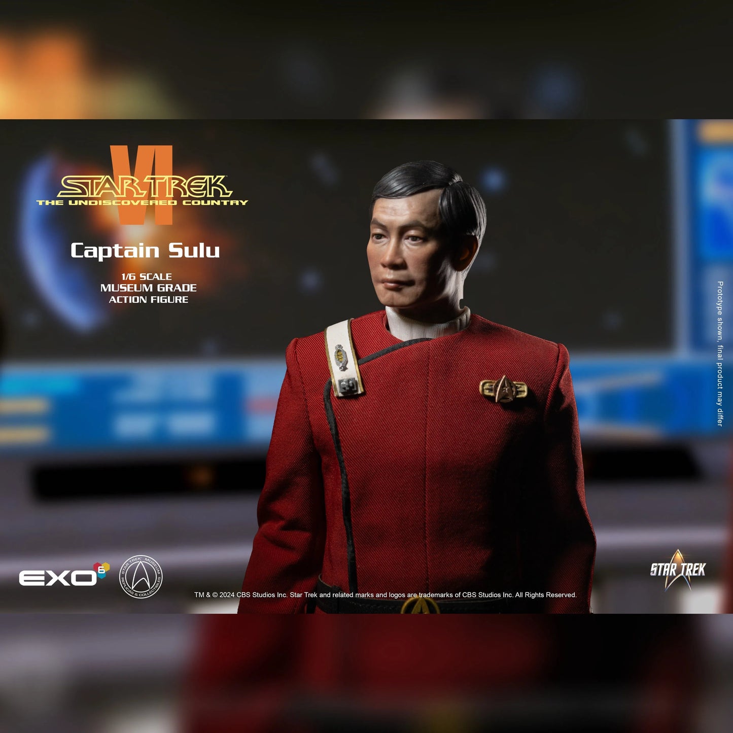 Captain Sulu: Star Trek: The Undiscovered Country - EXO-6 Action Figures