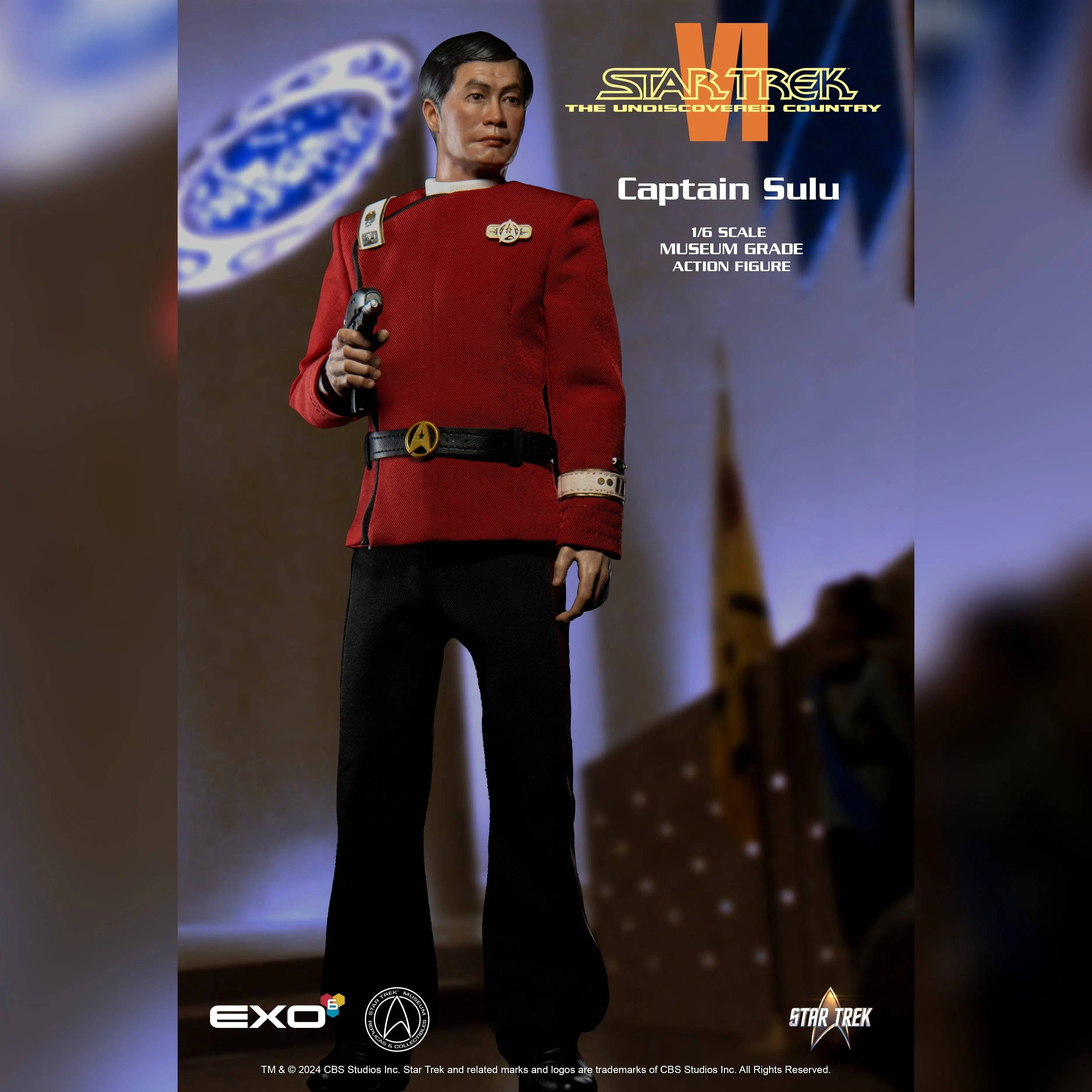 Captain Sulu: Star Trek: The Undiscovered Country: Sixth Scale EXO-6