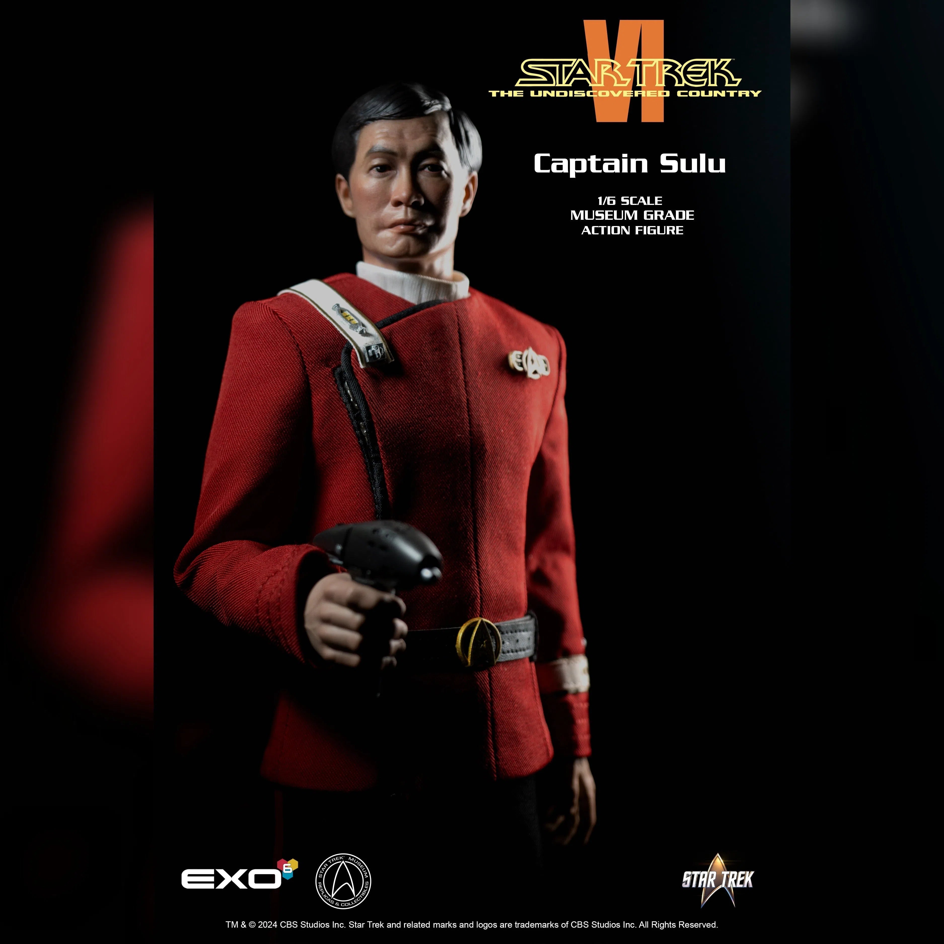 Captain Sulu: Star Trek: The Undiscovered Country: Sixth Scale EXO-6